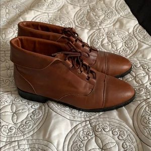 Vintage Style Ankle Boots